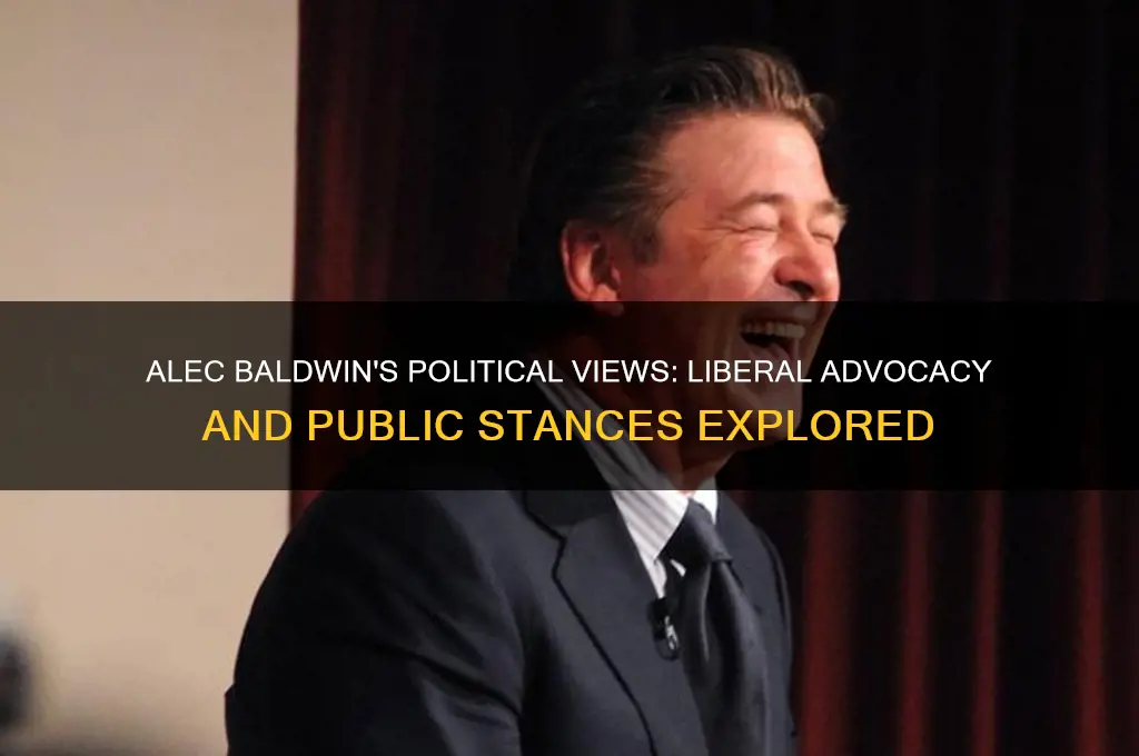 what are alec baldwins politics