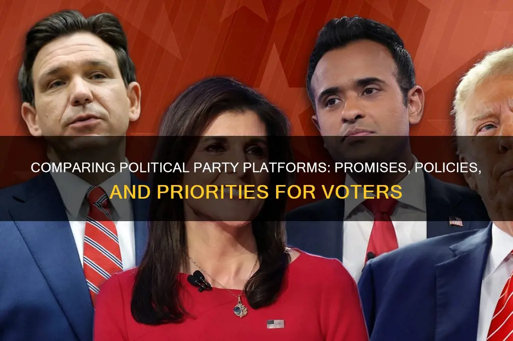 what are all the political parties offering