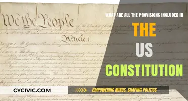 Constitution Provisions: Rights, Powers, and Limits