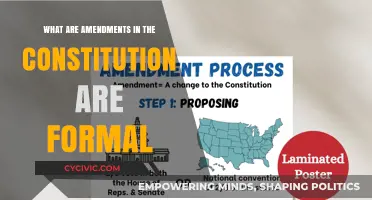 Amendments: The Constitution's Formal Changes