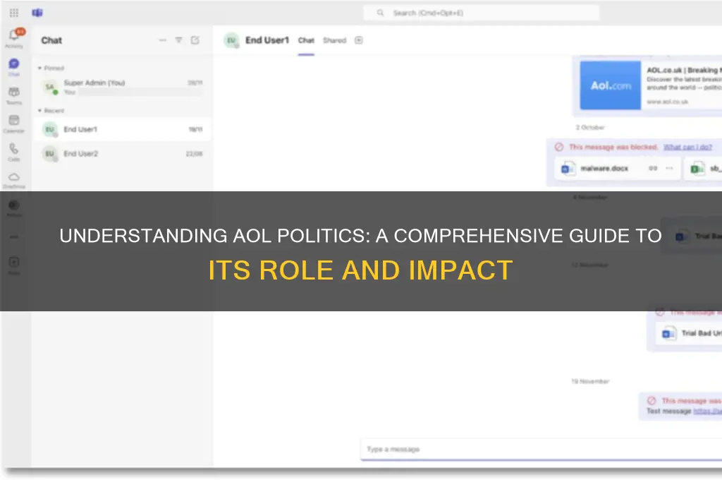 what are aol politics