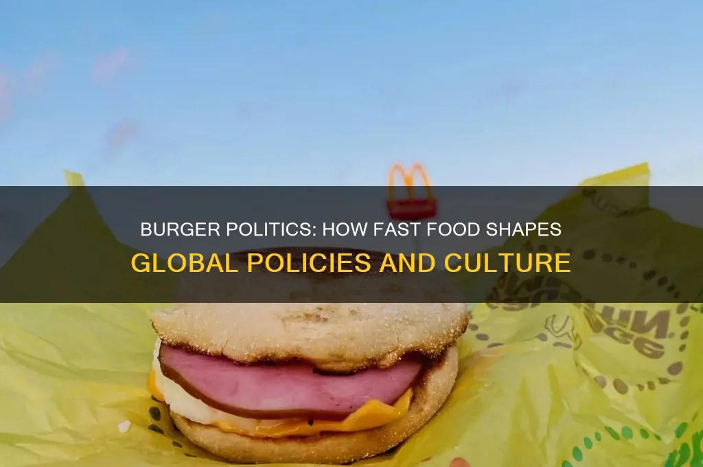 what are burger politics
