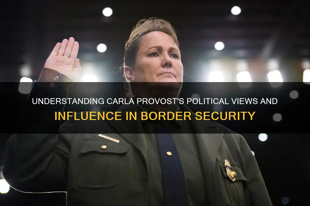 what are carla provost politics