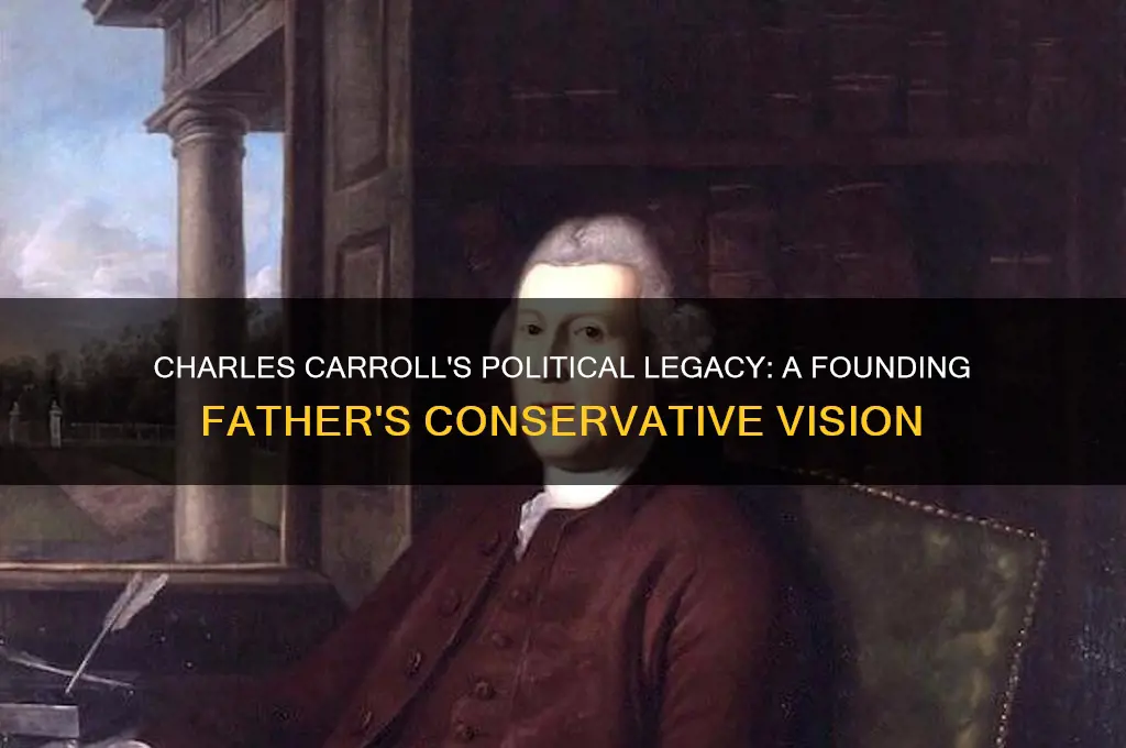 what are charls carrols politics