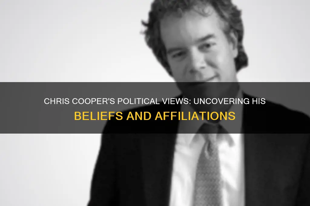 what are chris coopers politics