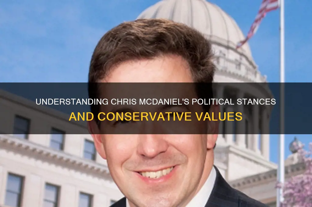 what are chris mcdaniels politics
