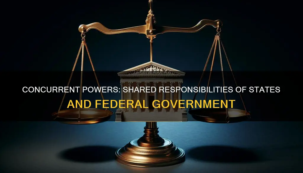 what are concurrent powers as implied by the constitution