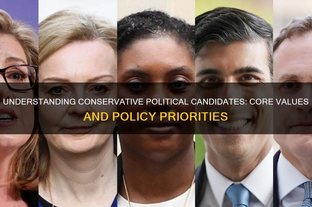 what are conservative political candidates