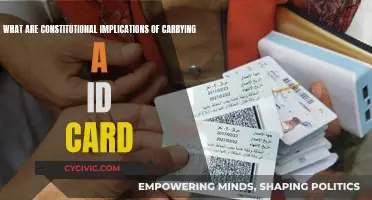 ID Cards: Privacy, Security, and Constitutional Challenges