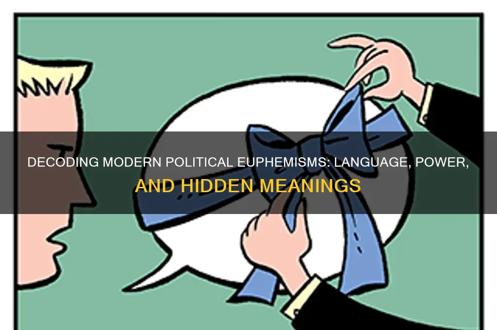 what are contemporary political euphemisms