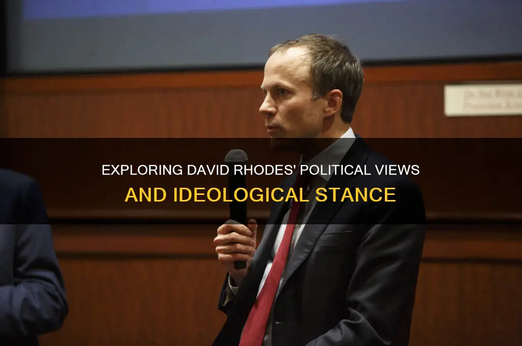 what are david rhodes politics