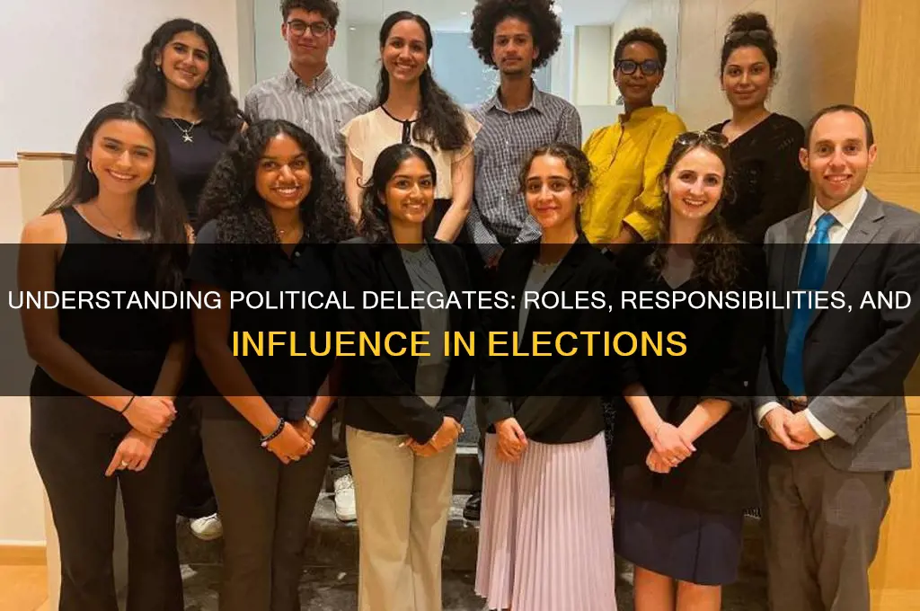 what are delegates in politics