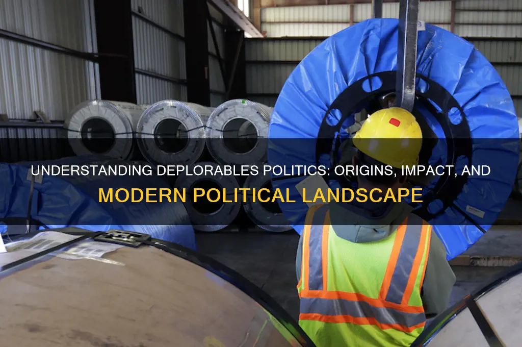 what are deplorables politics