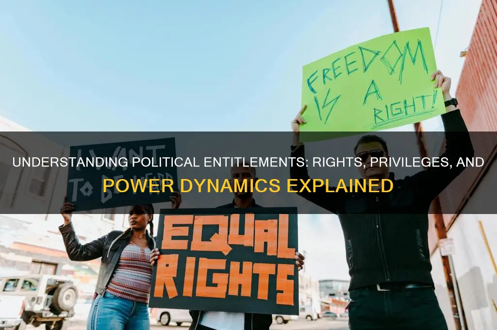 what are entitlements in politics