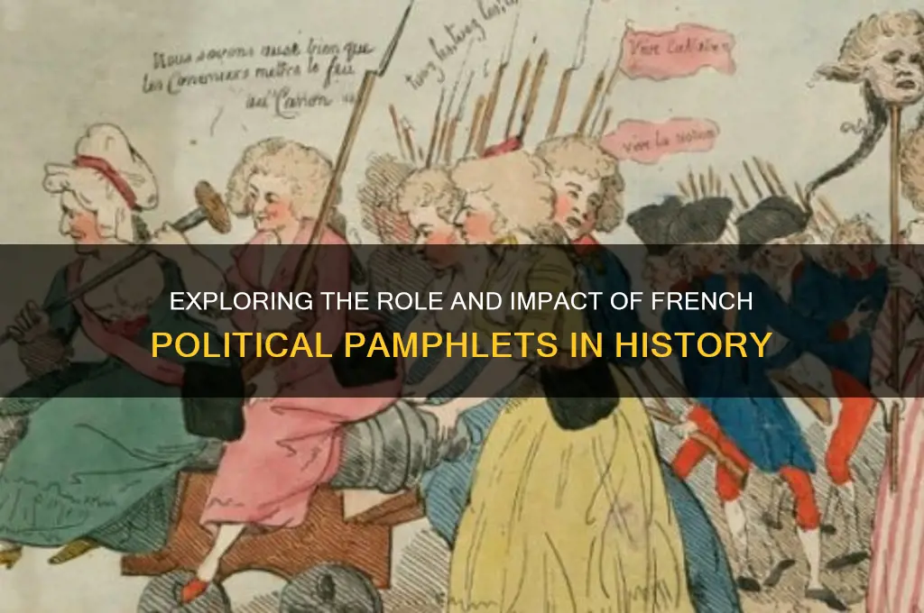 what are french political pamplets