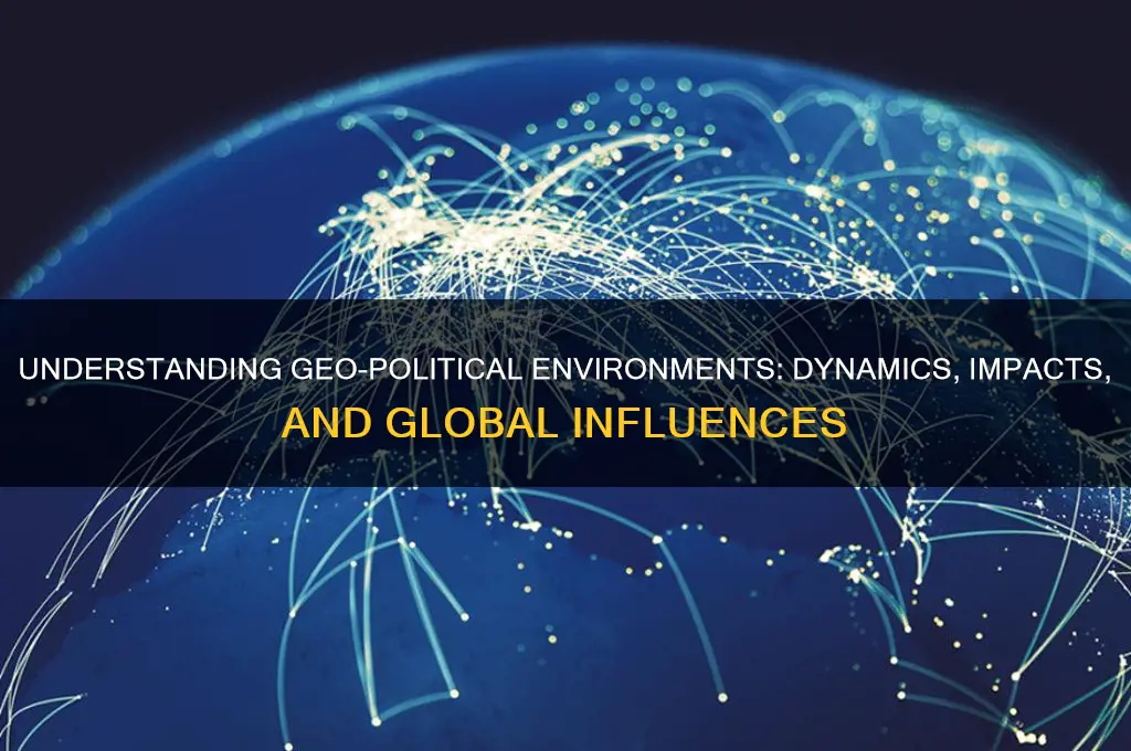what are geo political environments
