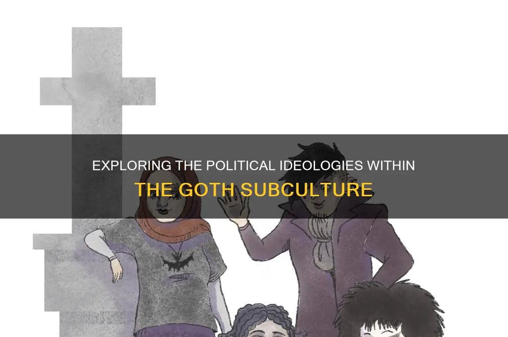 what are goth political beliefs