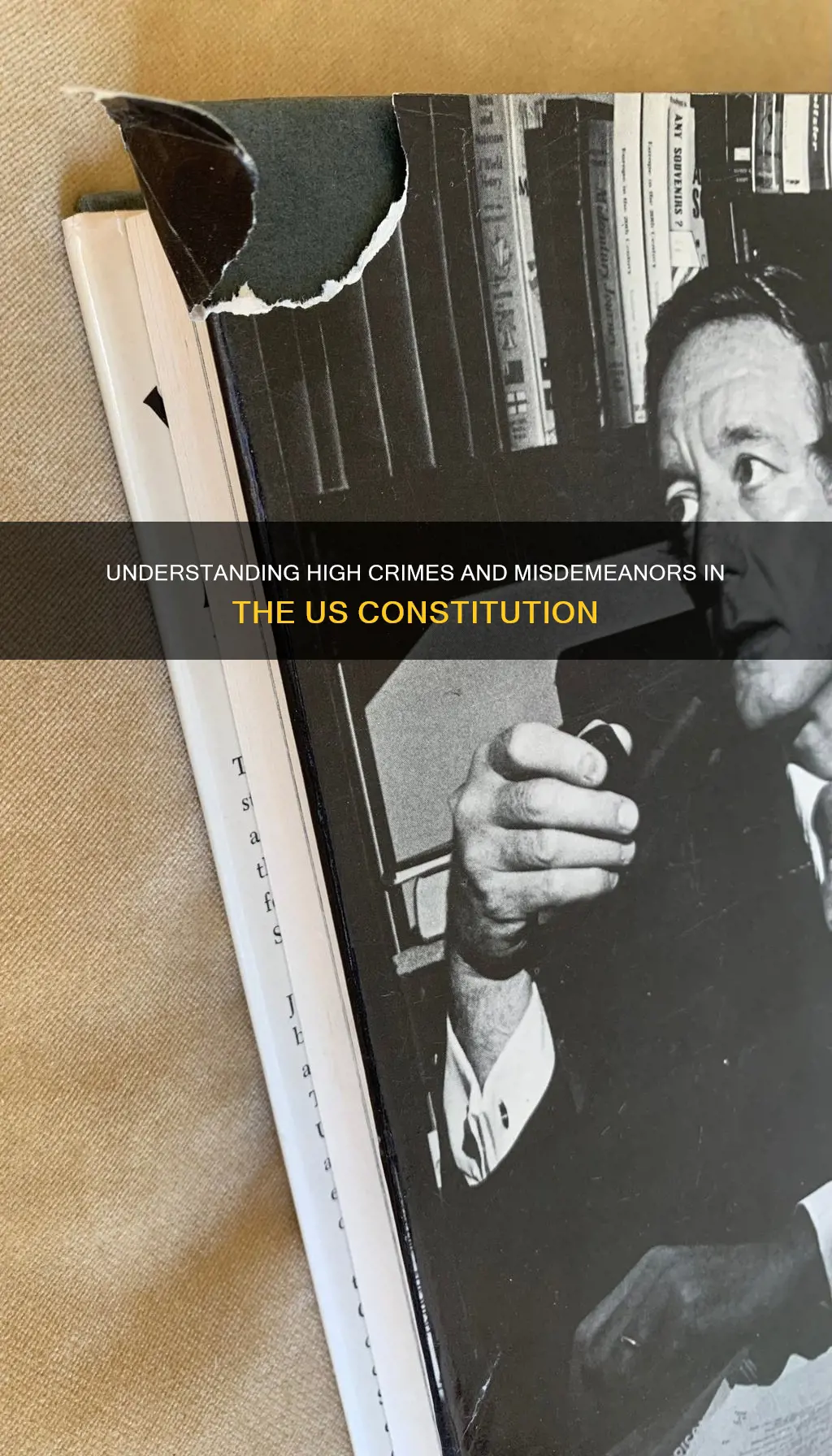 what are high crimes and mistdemeanoors us constitution