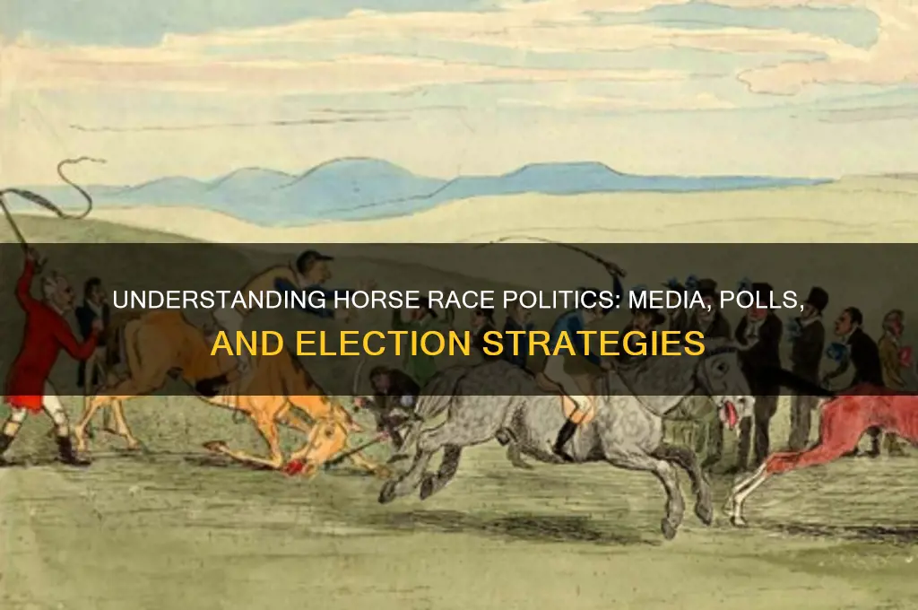 what are horse race politics