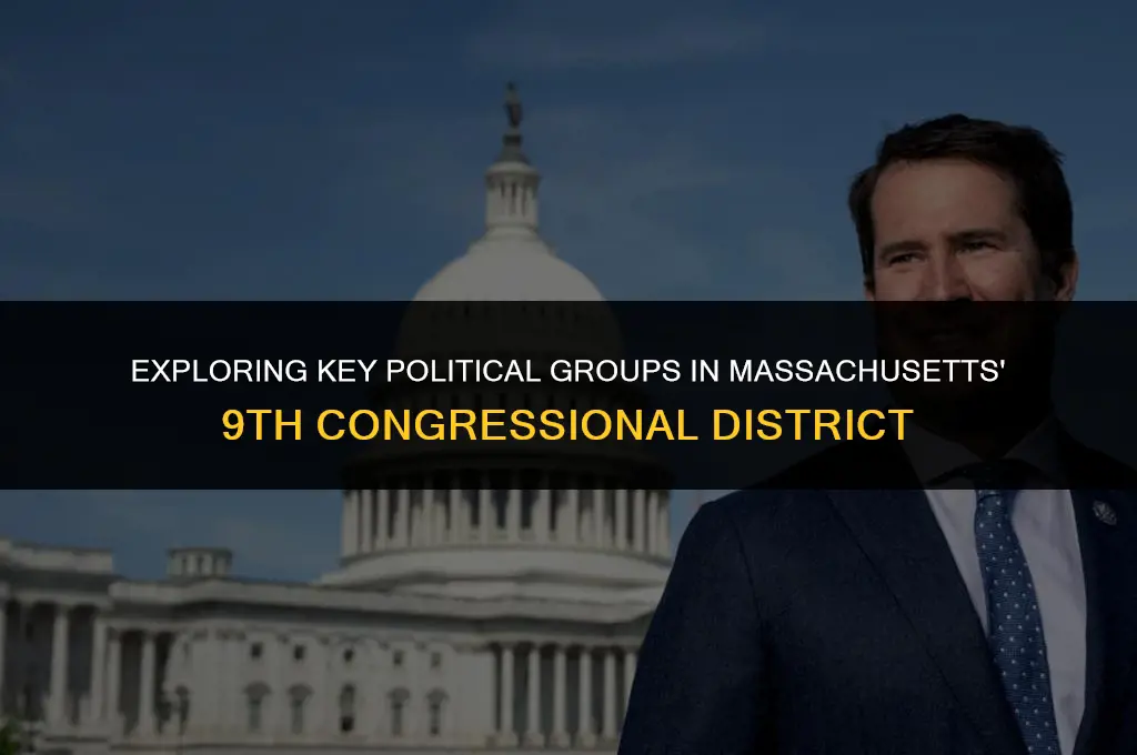 what are important political groups in massachusetts 9th congressional district