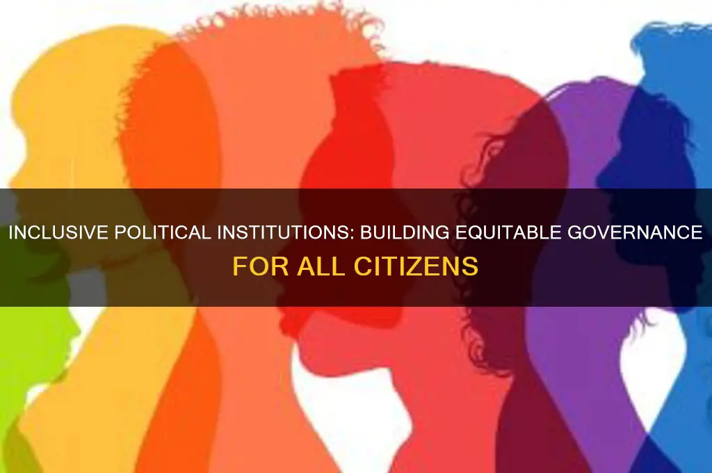 what are inclusive political institutions