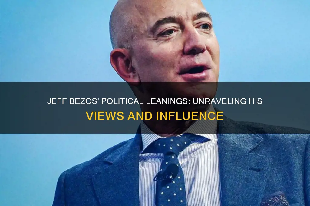 what are jeff bezos politics
