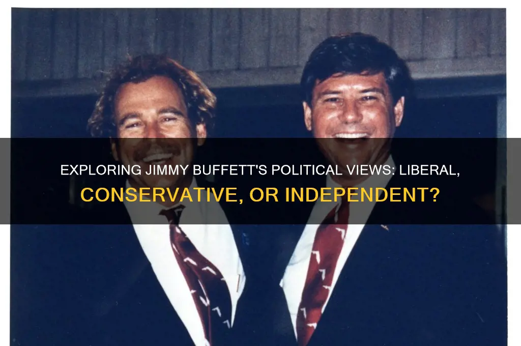 what are jimmy buffett politics