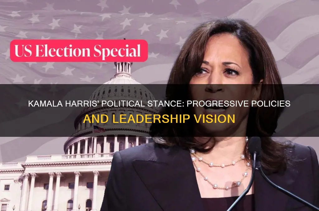 what are kamala harris politics