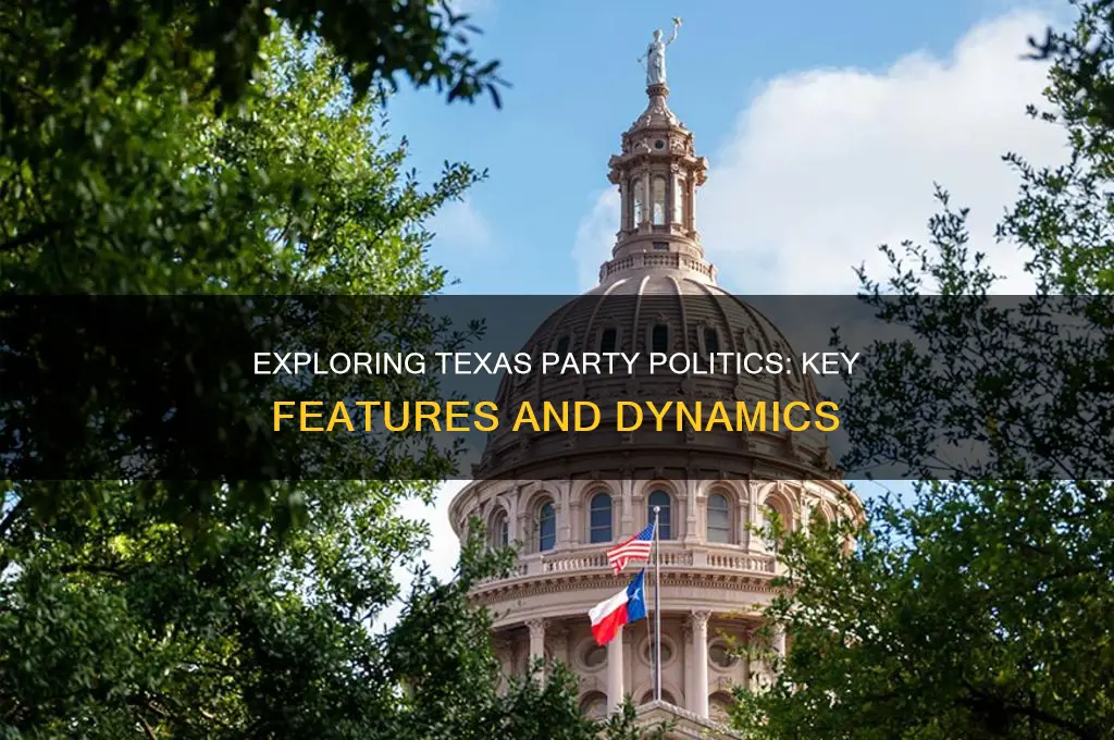 what are key features of party politics in texas