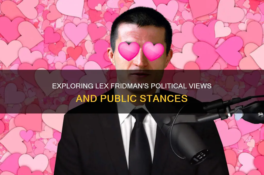 what are lex fridman politics