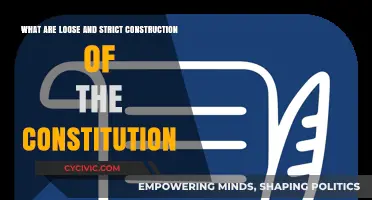 Exploring Loose and Strict Interpretations of the US Constitution