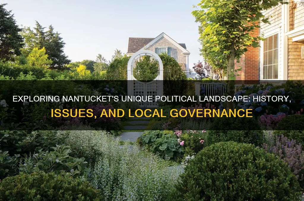 what are nantucket politics