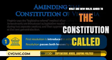 Amendments: The Constitution's Evolving Rules