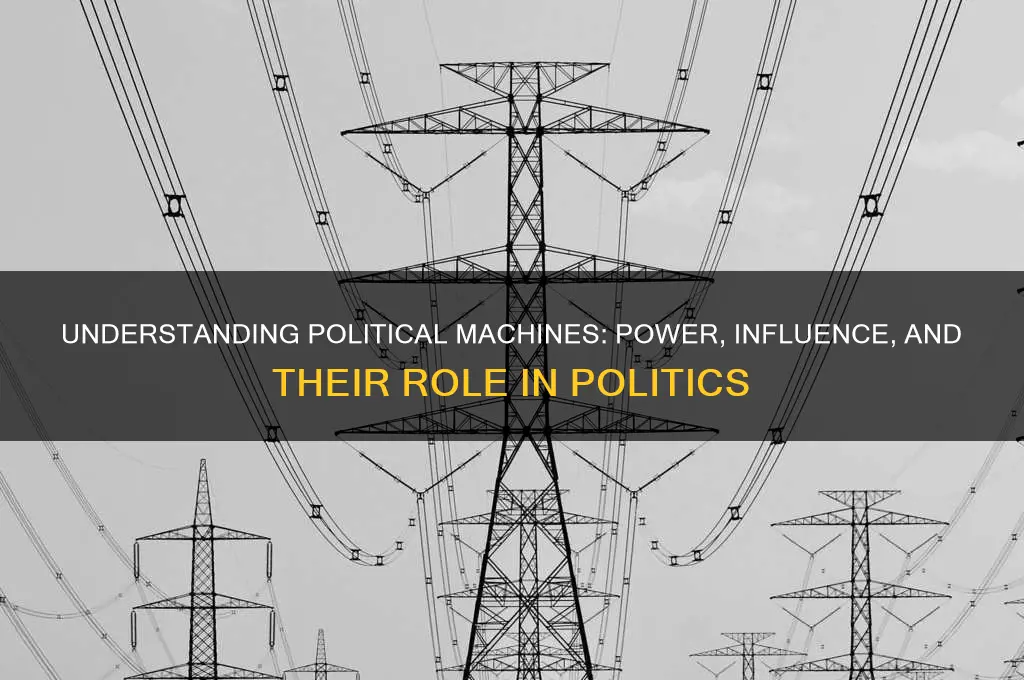 what are politica machines