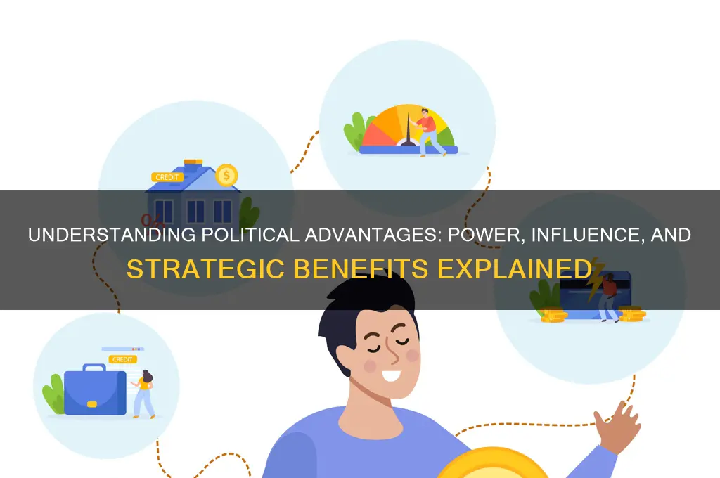 what are political advantages