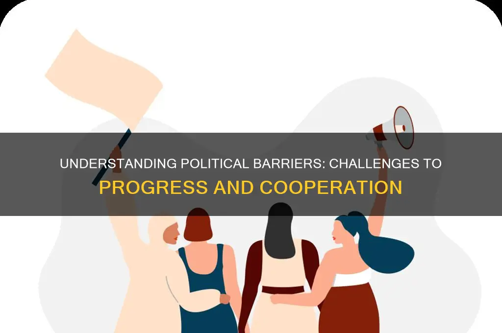 what are political barriers