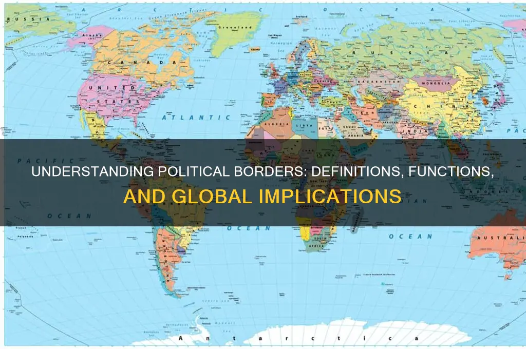 what are political borders