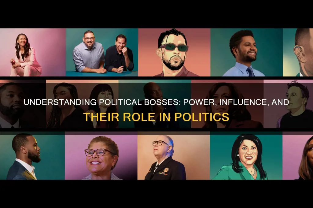 what are political bosses