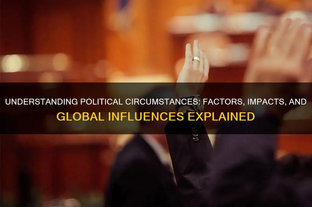 what are political circumstances