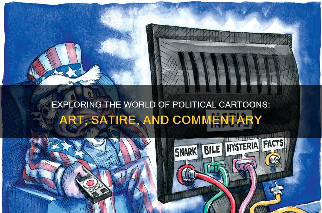 what are political comics called