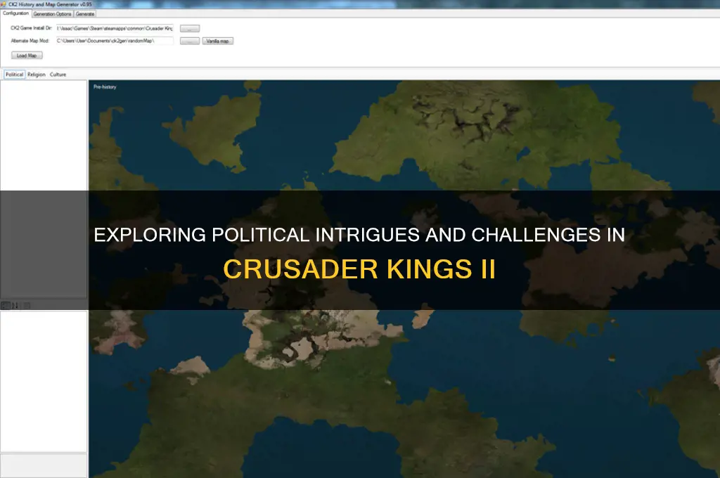 what are political concerns ck2