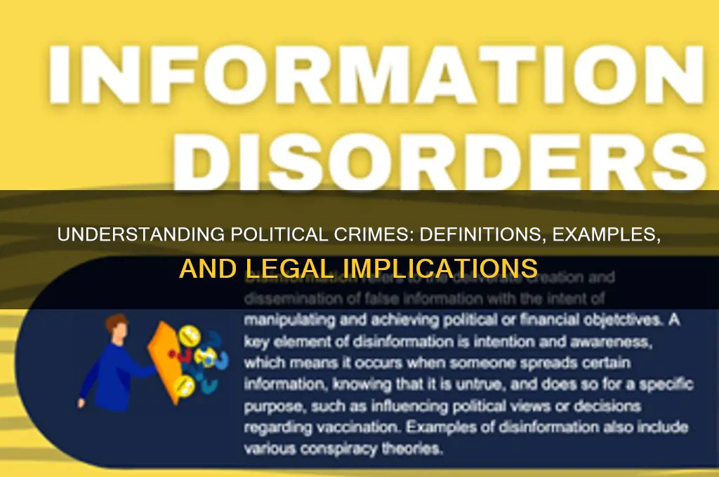 what are political crimes