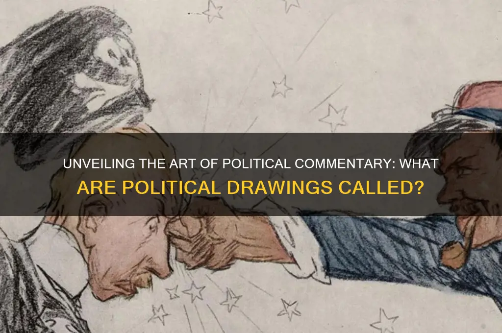 what are political drawings called