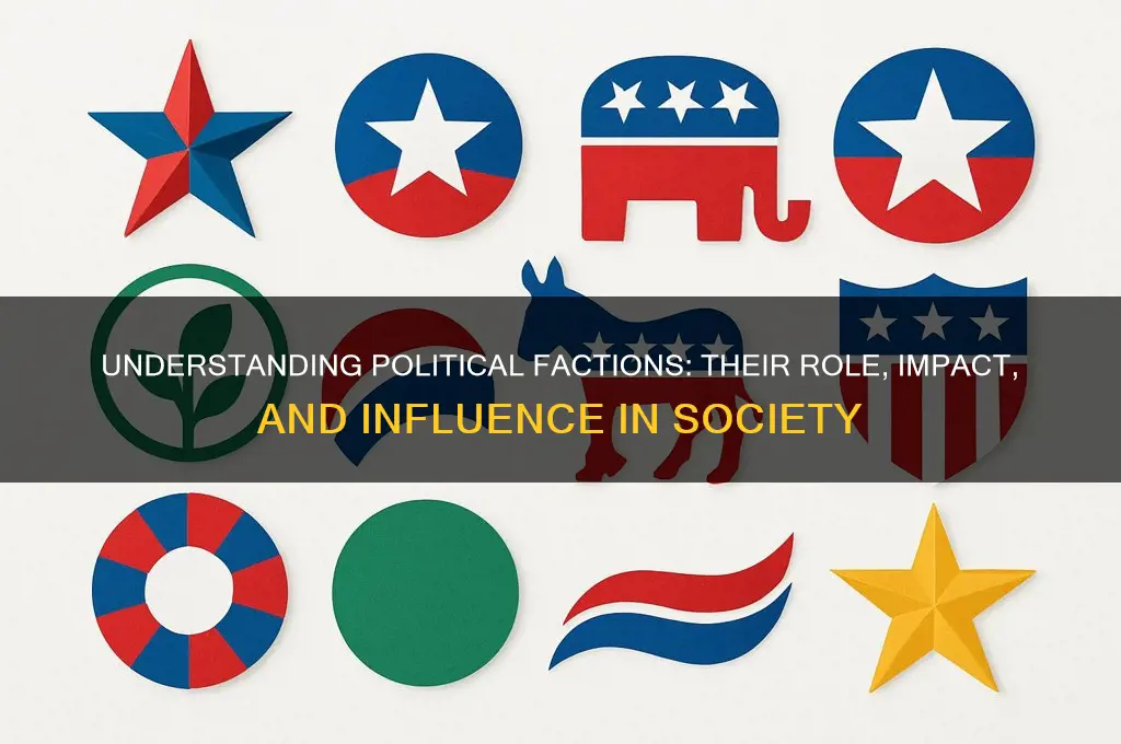 what are political factions