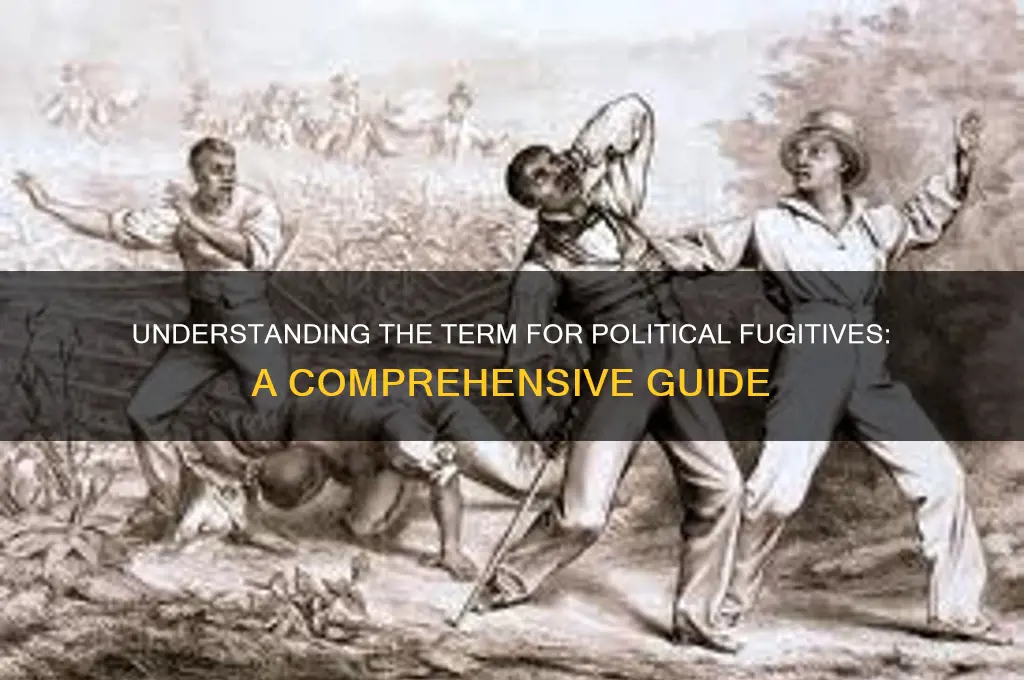 what are political fugitives called