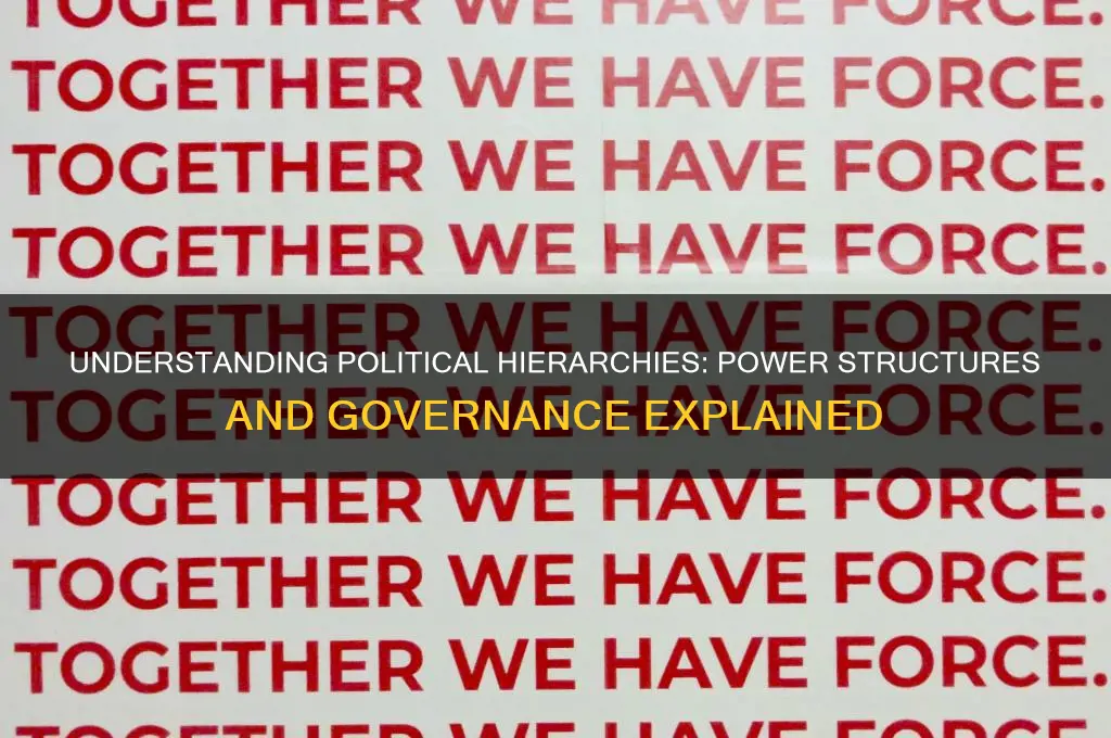 what are political heiarchies