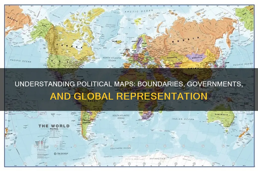 what are political map