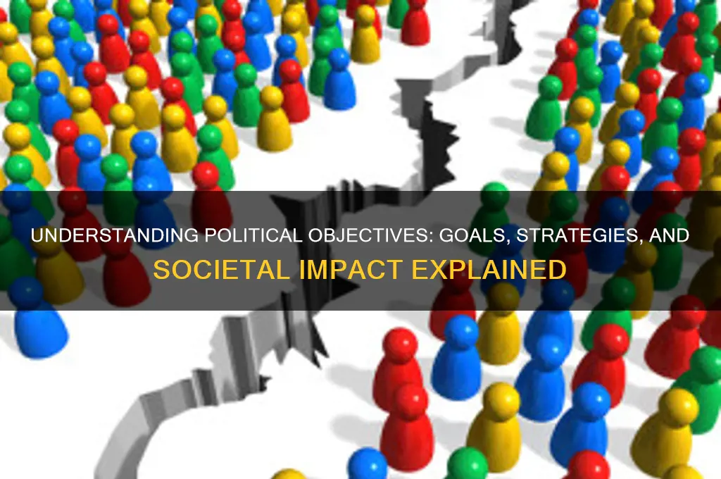 what are political objectives
