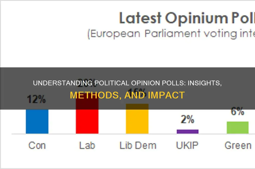 what are political opinion polls