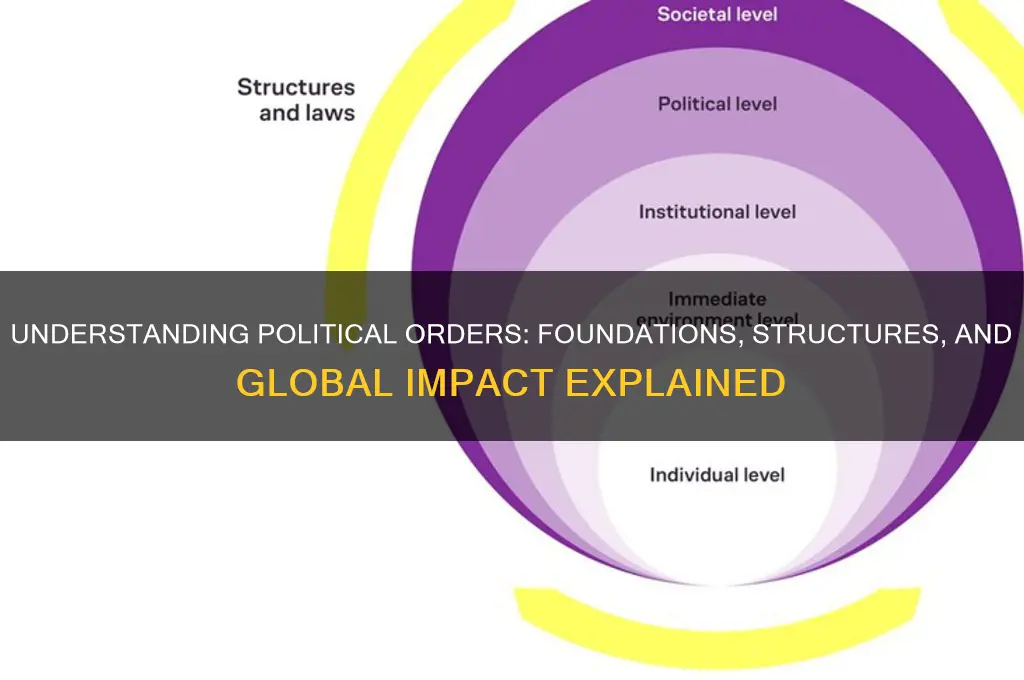 what are political orders